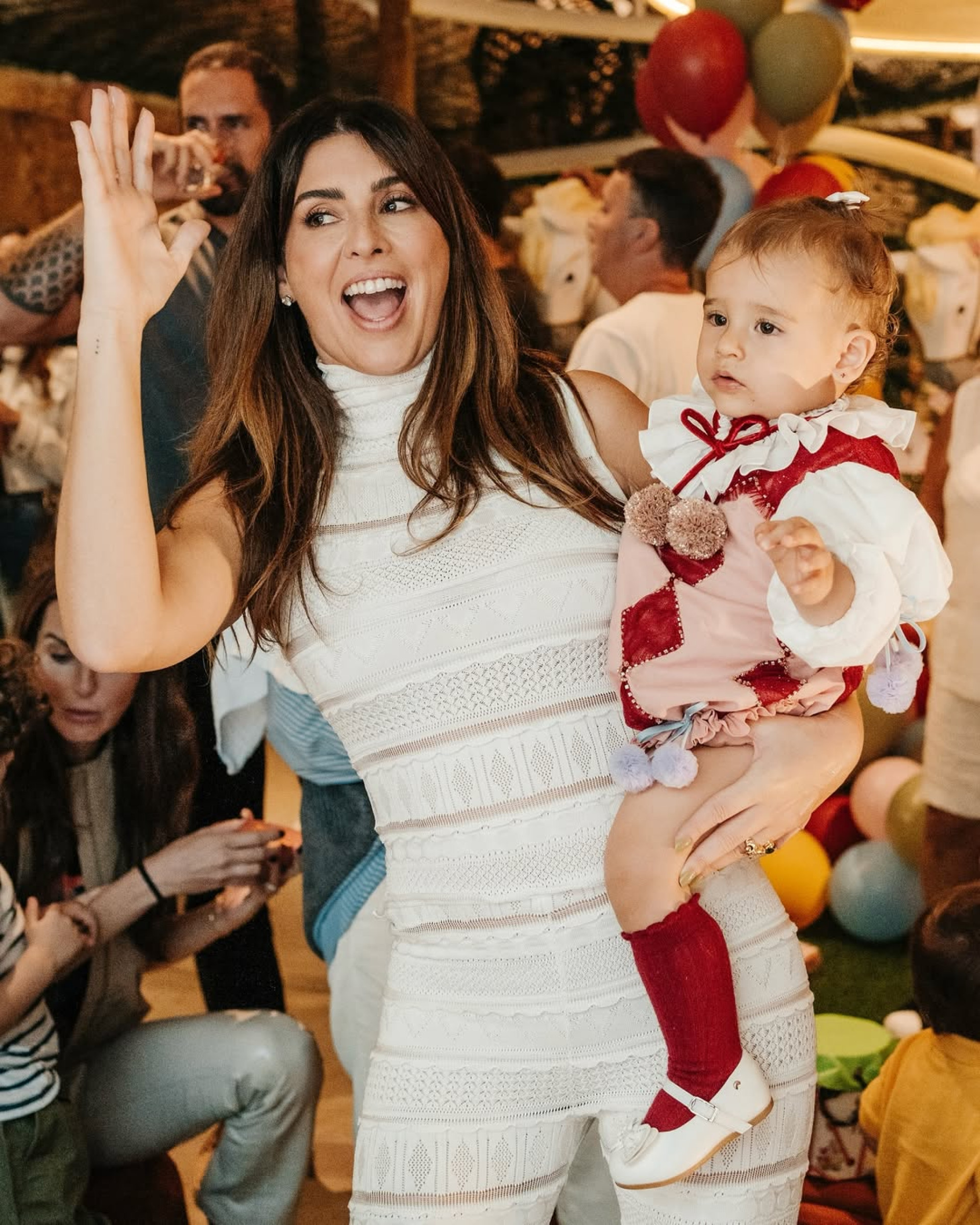 Fernanda Paes Leme e a filha - Reprodu&ccedil;&atilde;o / Instagram