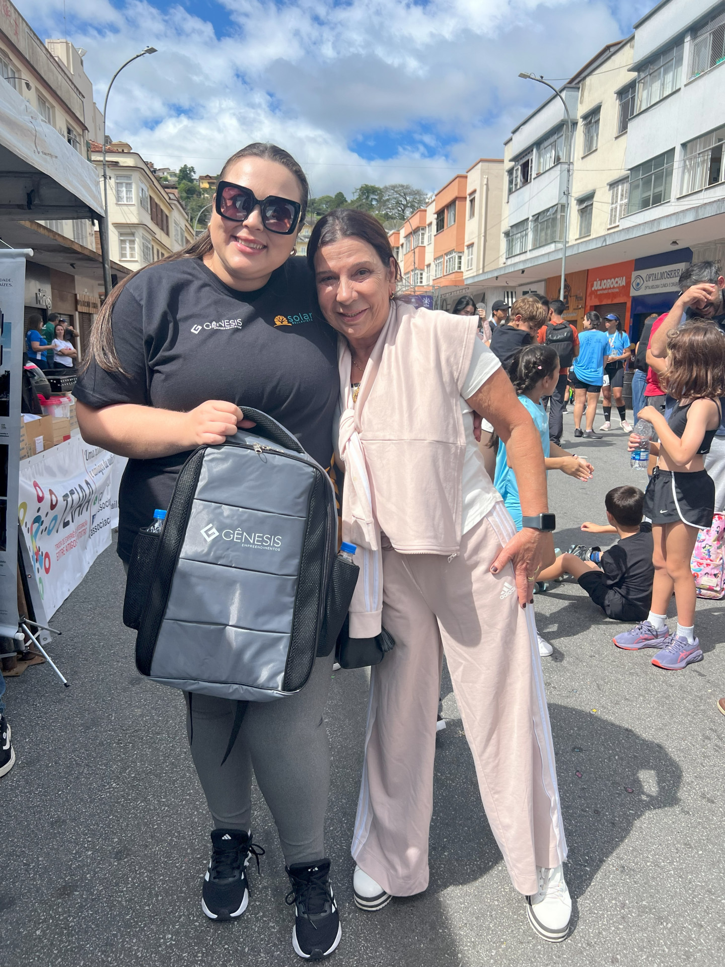 Ganhadora de um dos brindes da patrocinadora - Divulgação