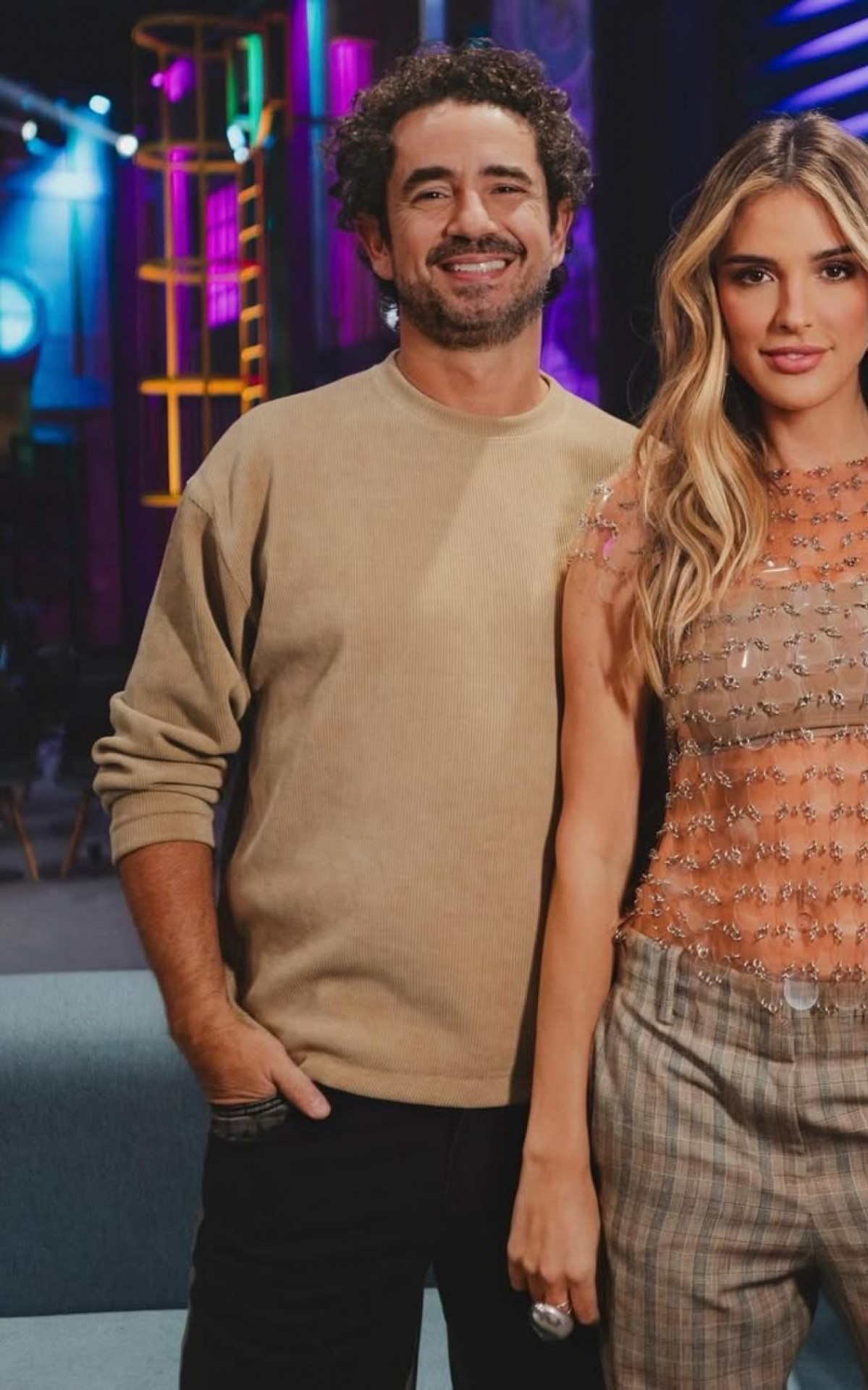 Felipe Andreoli e Rafa Brites apresentam o 'Power Couple Brasil 7' - Reprodução/Instagram 