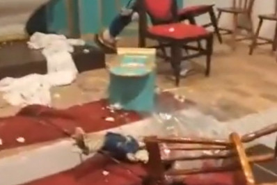 Vídeo: igreja histórica é vandalizada na Bahia