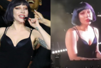 Lady Gaga finalmente aparece e surpreende fãs em Copacabana