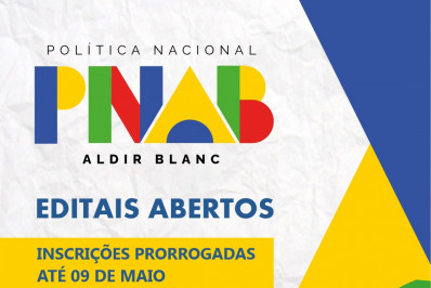 Inscrições dos editais da PNAB em Quatis são prorrogadas até 9 de maio