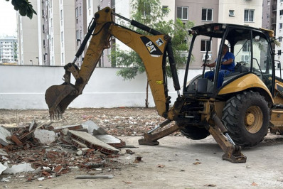 Estacionamento irregular é interditado próximo ao Engenhão