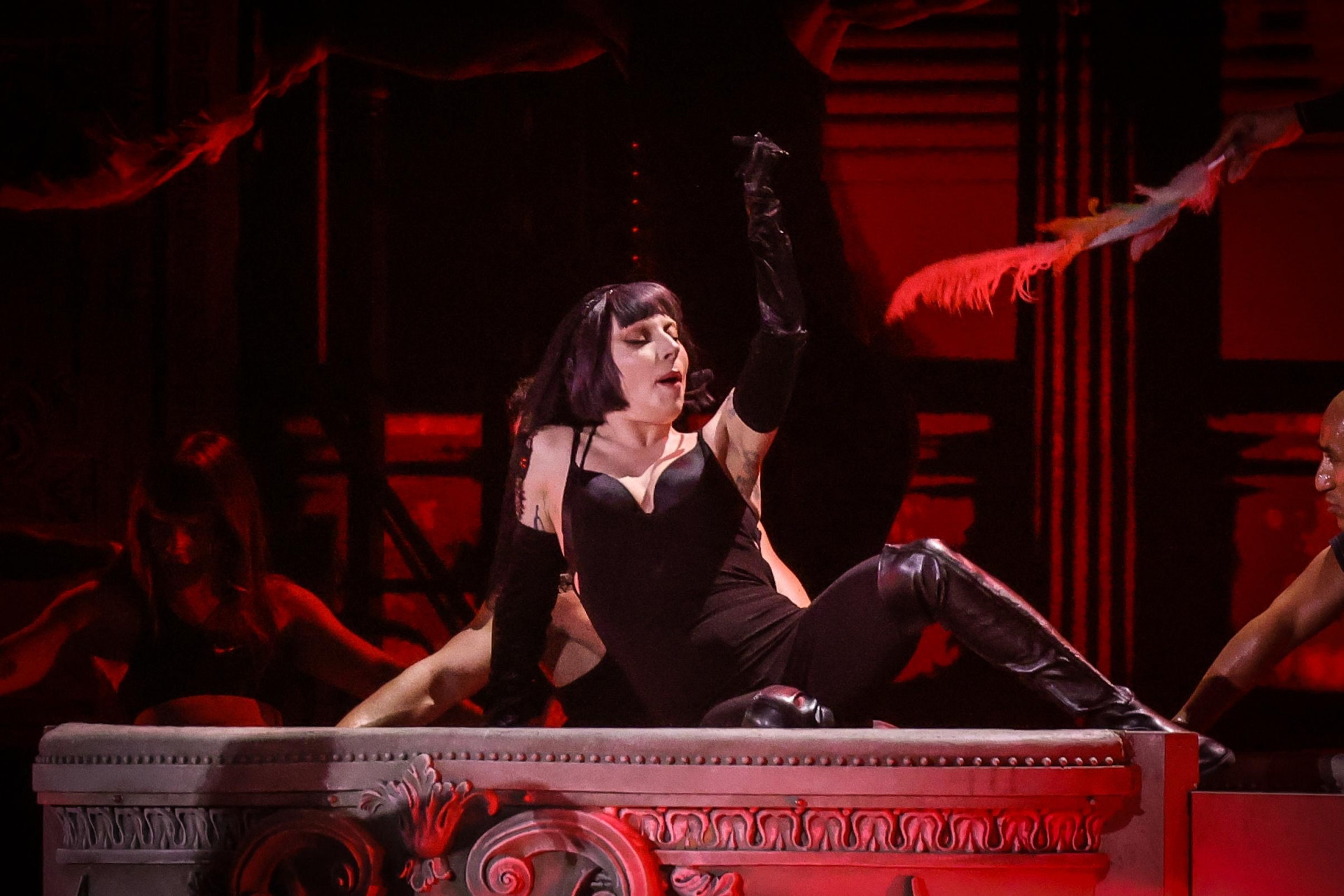 Lady Gaga ensaia para show na Praia de Copacabana no RJ. - Manuela Scarpa/Brazilnews