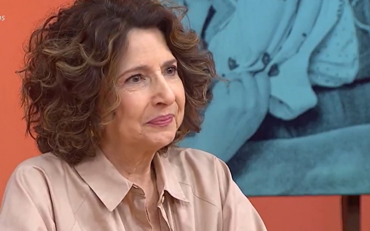 Malu Valle durante o 'Sem Censura', da TV Brasil