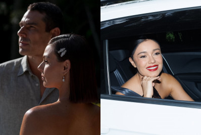 Famosos prestigiam casamento religioso de Isis Valverde e Marcus Buaiz no interior de São Paulo