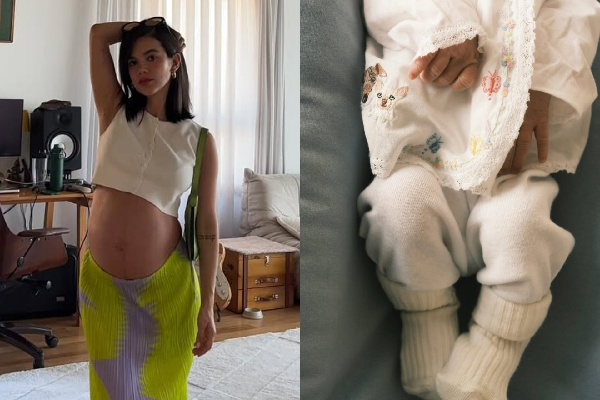 Manu Gavassi revela nome da filha e celebra primeiro mês da bebê - Reprodução / Instagram 