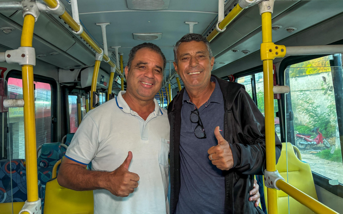 O secretário Marcelo Damasceno relatou a recepção calorosa da população