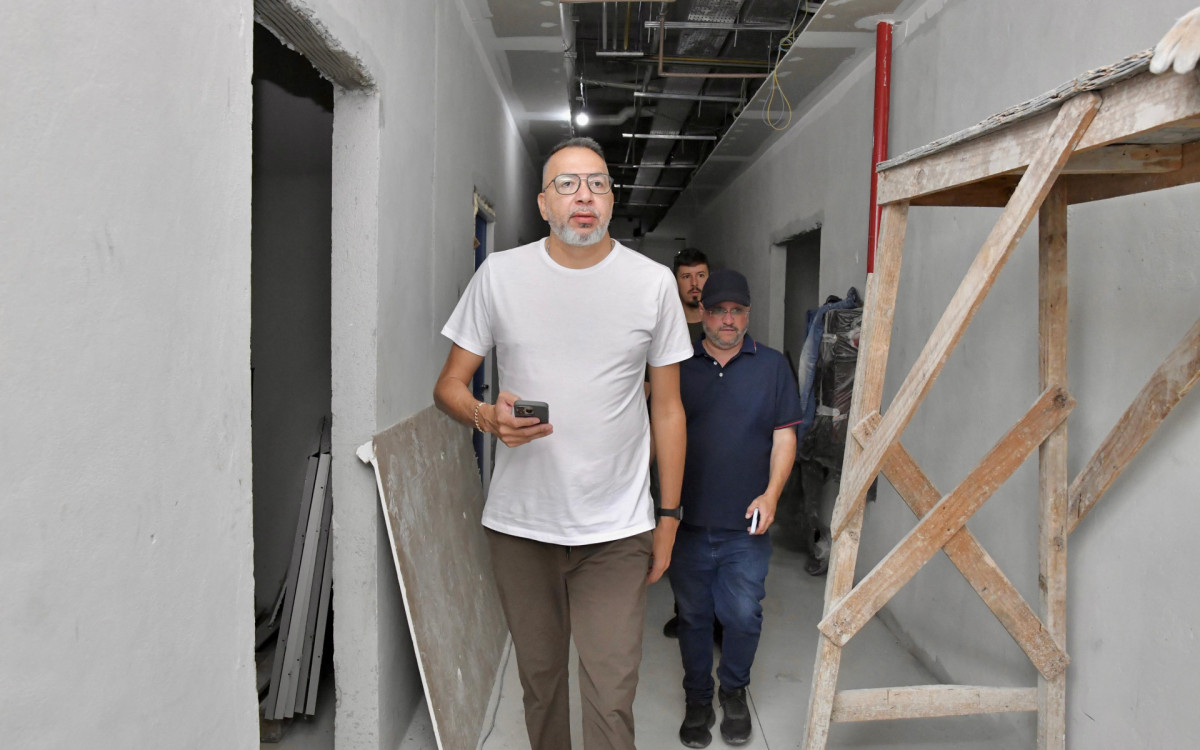 No Hospital Municipal, Canella destacou que o segundo módulo que está sendo construído será todo equipado