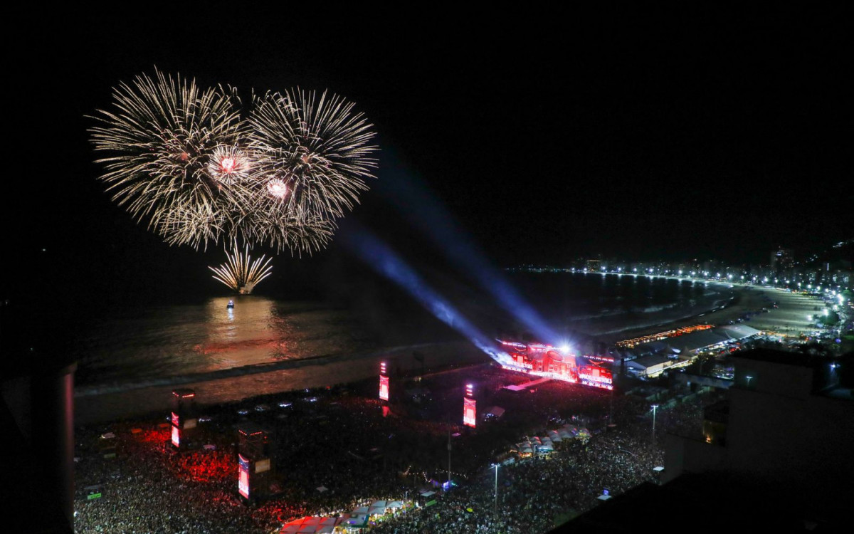 Lady Gaga re&uacute;ne mais de 2 milh&otilde;es de pessoas em Copacabana