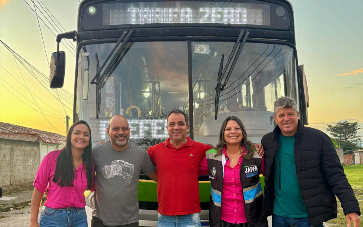 Além da prefeita Ontiveros, também participaram do percurso os secretários Marcelo Damasceno, Luiz Henrique e a vereadora Dani Barros