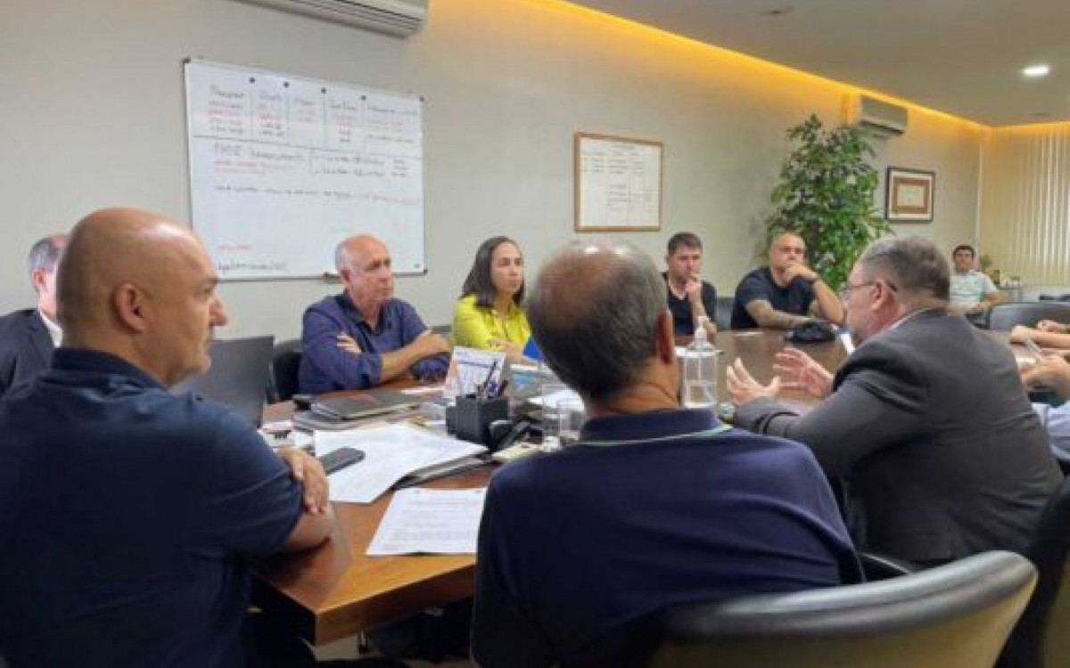 O encontro marcou o início do diálogo técnico com instituições de ensino superior