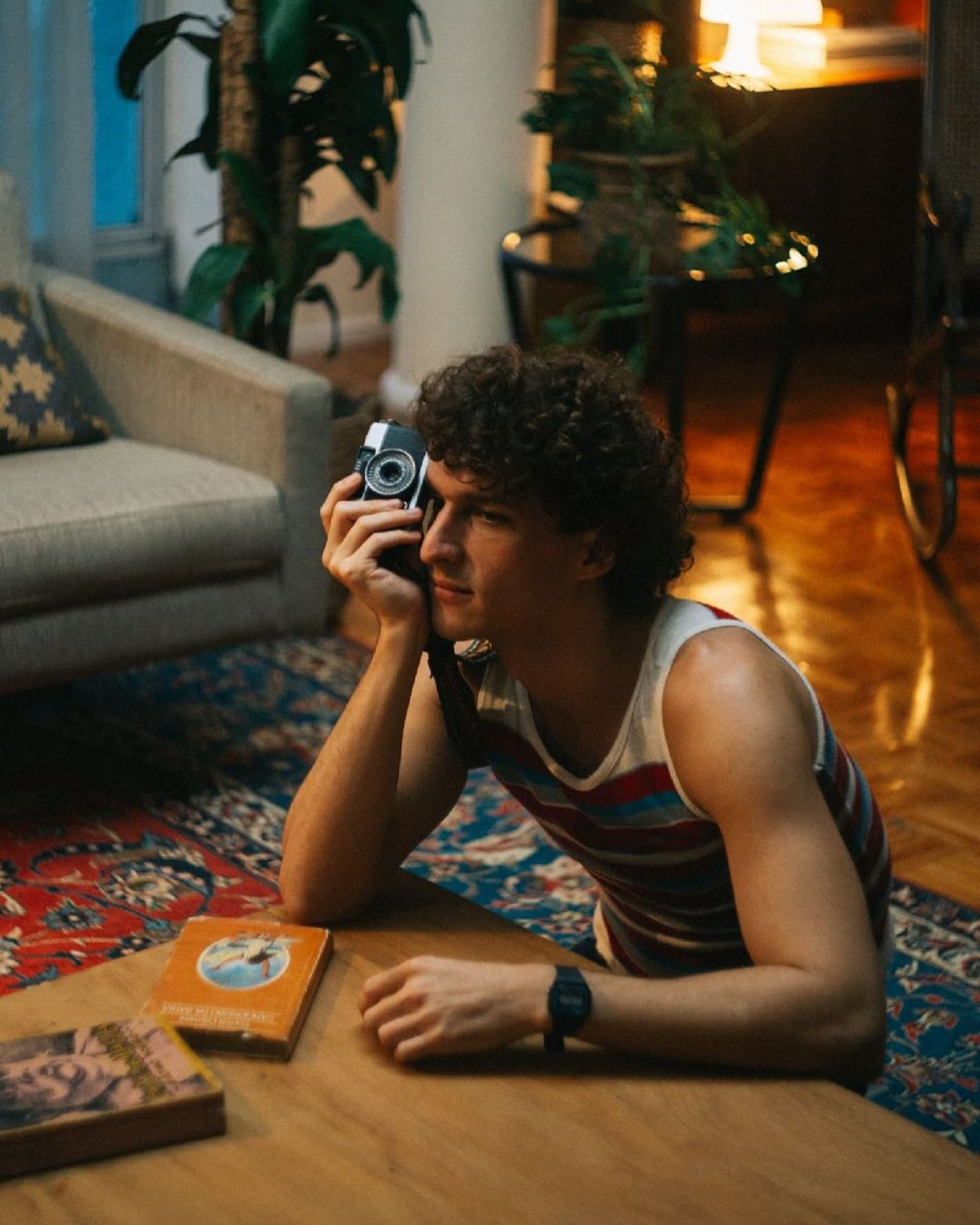 Cazuza (Jullio Reis) no filme 'Homem com H' - Reprodução / Instagram