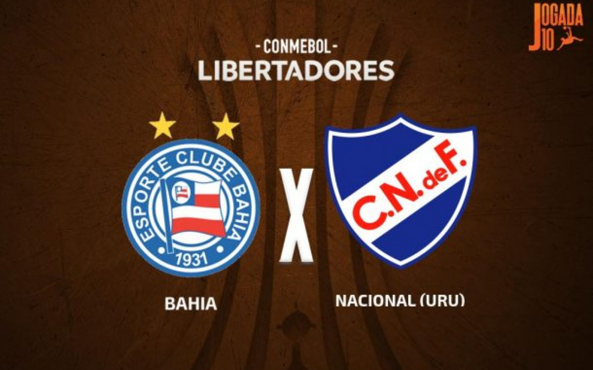 Bahia x Nacional-URU: onde assistir, escala&ccedil;&otilde;es e arbitragem