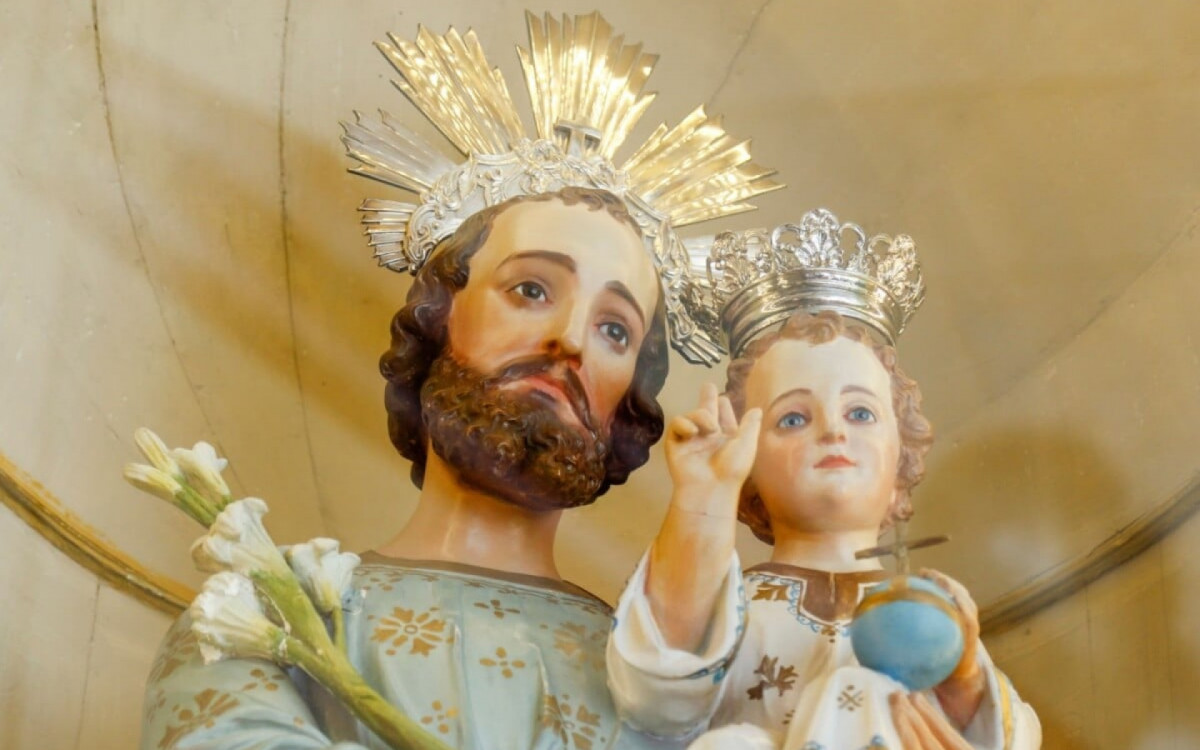 S&atilde;o Jos&eacute; &eacute; o padroeiro dos trabalhadores (Imagem: Sidney de Almeida | Shutterstock) 
