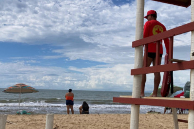 Praias continuam com estratégia de segurança para os banhistas