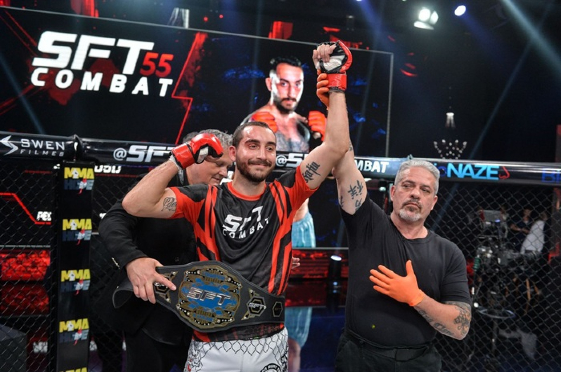 T&iacute;tulo d&aacute; direito a Matheus de desafiar campe&atilde;o linar - (Foto: Myriam Albertuni)