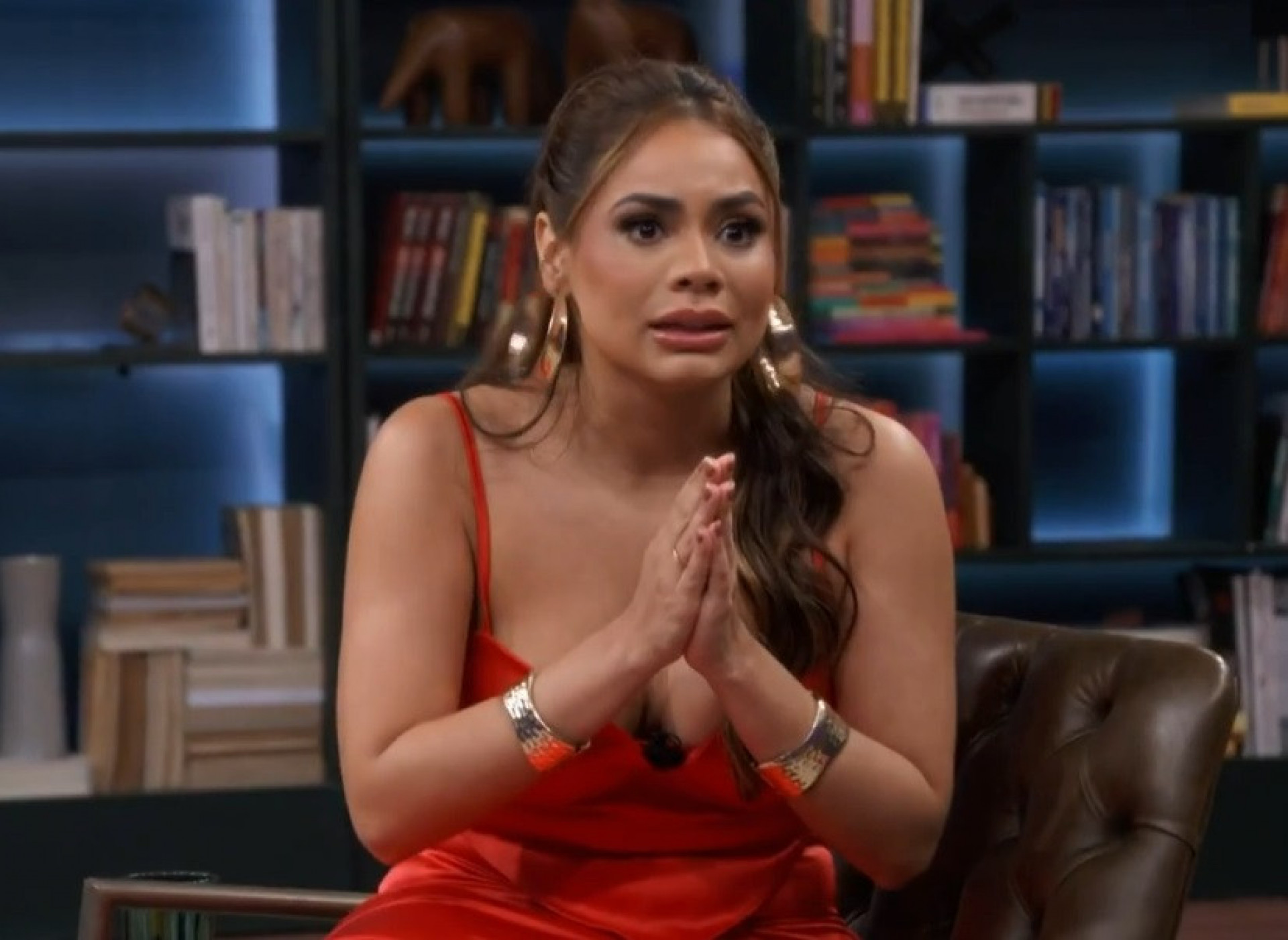 Lexa durante o 'Conversa com Bial' - Reprodução de vídeo