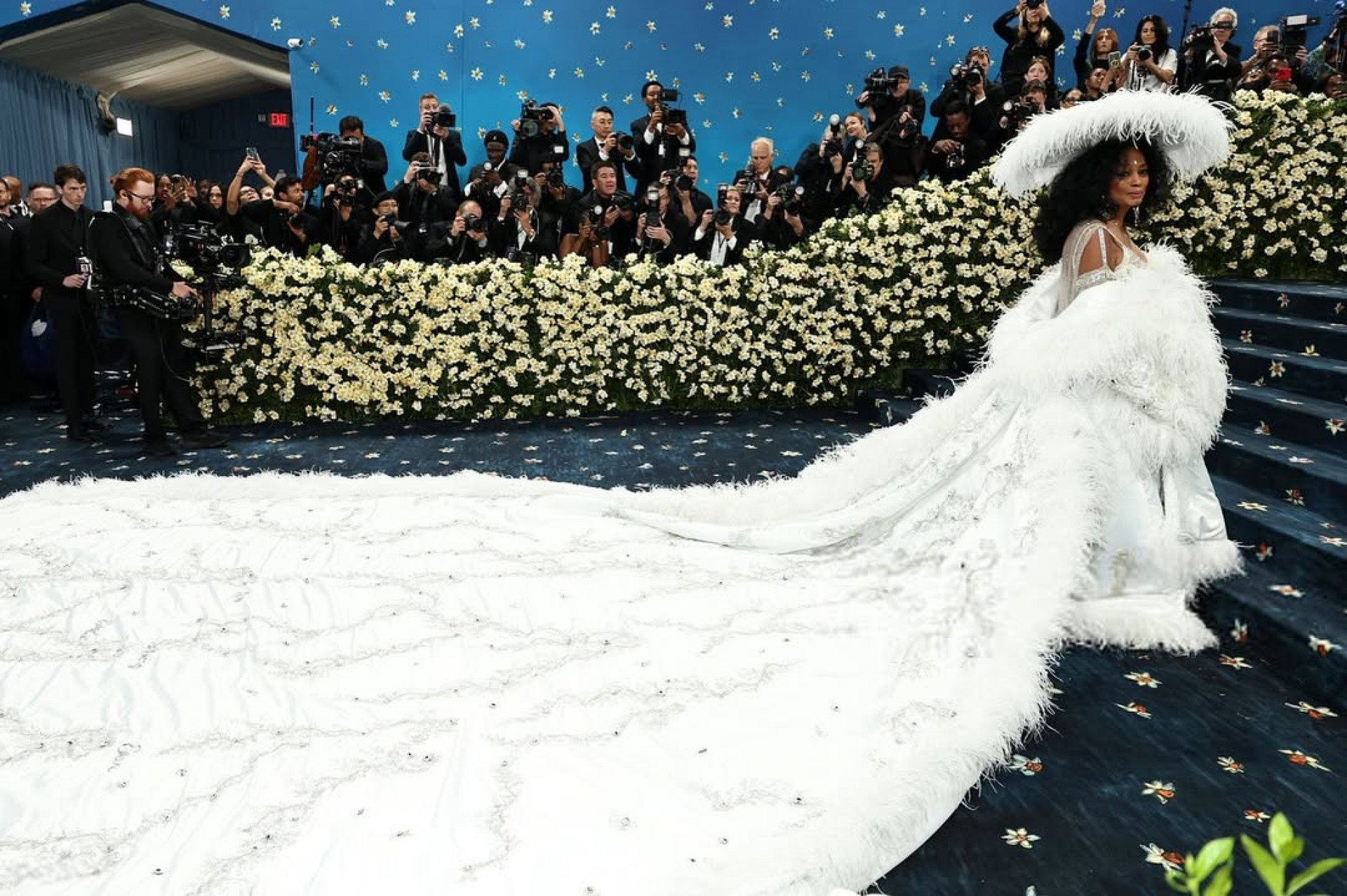 Diana Ross surge com look deslumbrante no Met Gala 2025 - Reprodu&ccedil;&atilde;o / Instagram