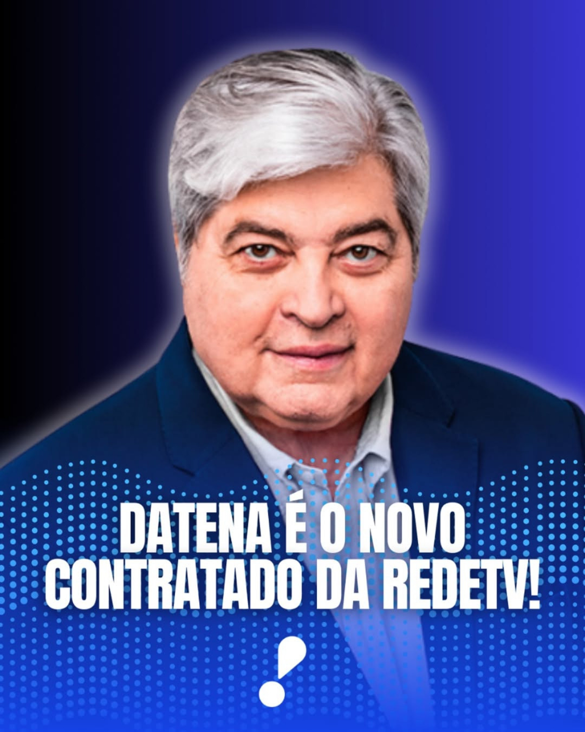 RedeTV! anuncia contratação de Datena  - Reprodução/Instagram 