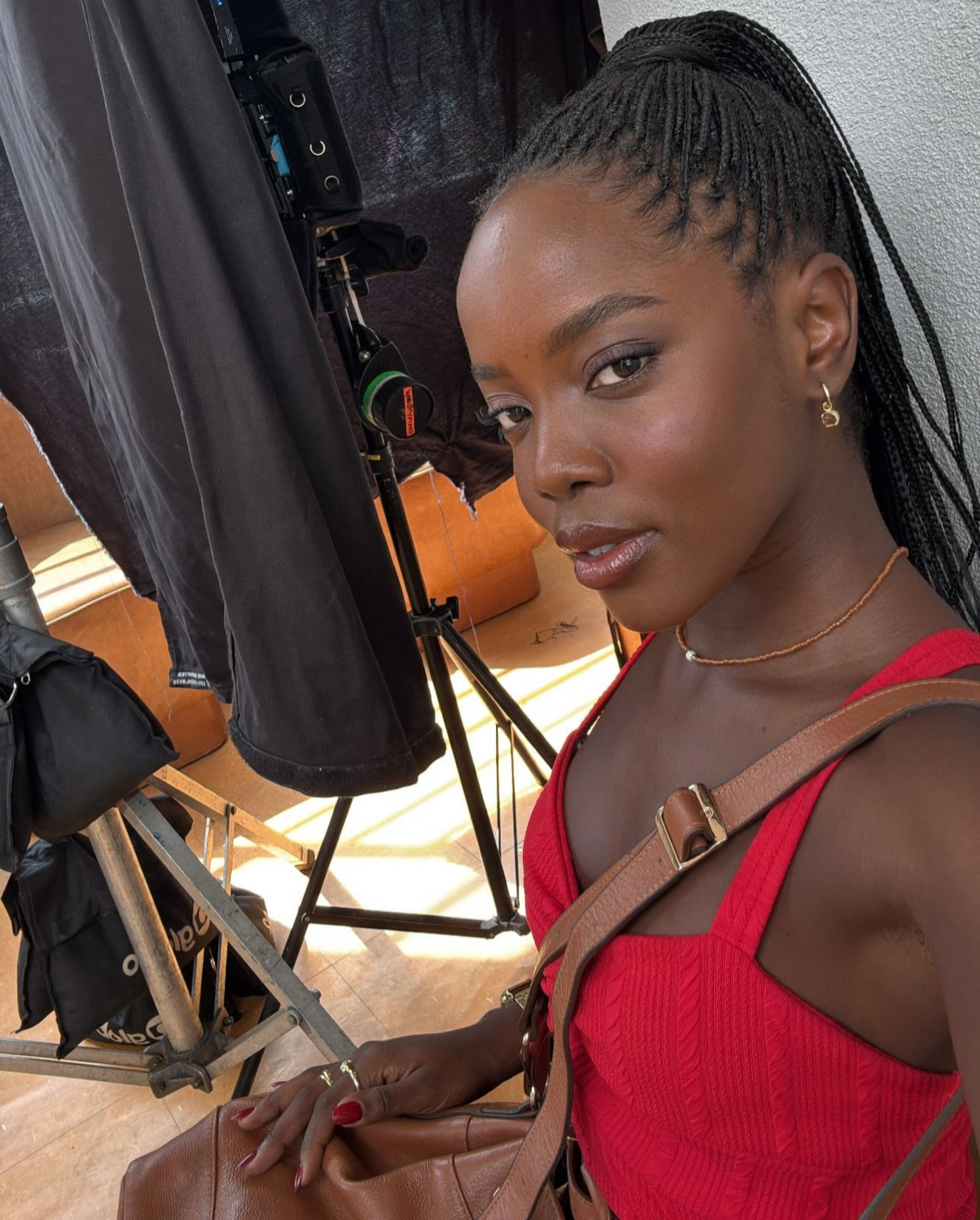 Clara Moneke mostra bastidores da novela 'Dona de Mim' - Reprodu&ccedil;&atilde;o Instagram