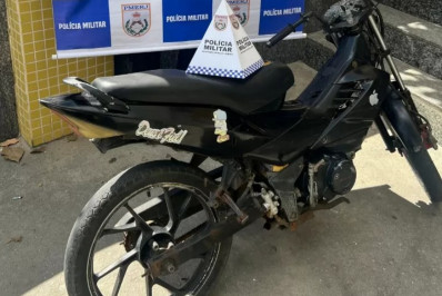 Homem é preso em Araruama por conduzir motocicleta com sinais identificadores adulterados
