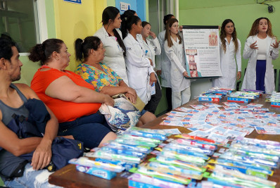 Prefeitura de Volta Redonda promove ação de saúde e autocuidado no Caps Vila Esperança