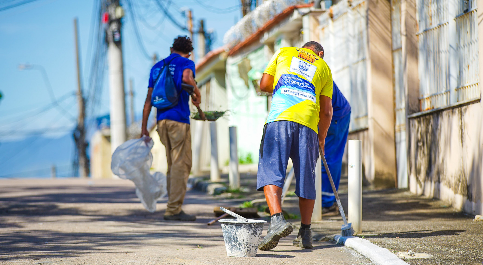 A execução do programa foi possível graças a retirada de mais de 20 barricadas pelas forças militares do Governo do Estado - Gilberto Rocha