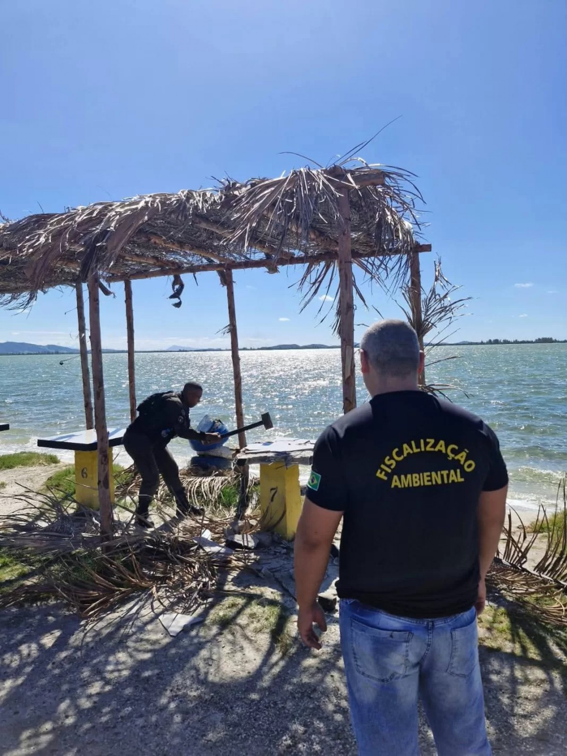 Ocupa&ccedil;&atilde;o irregular &eacute; desmontada  - Ascom 