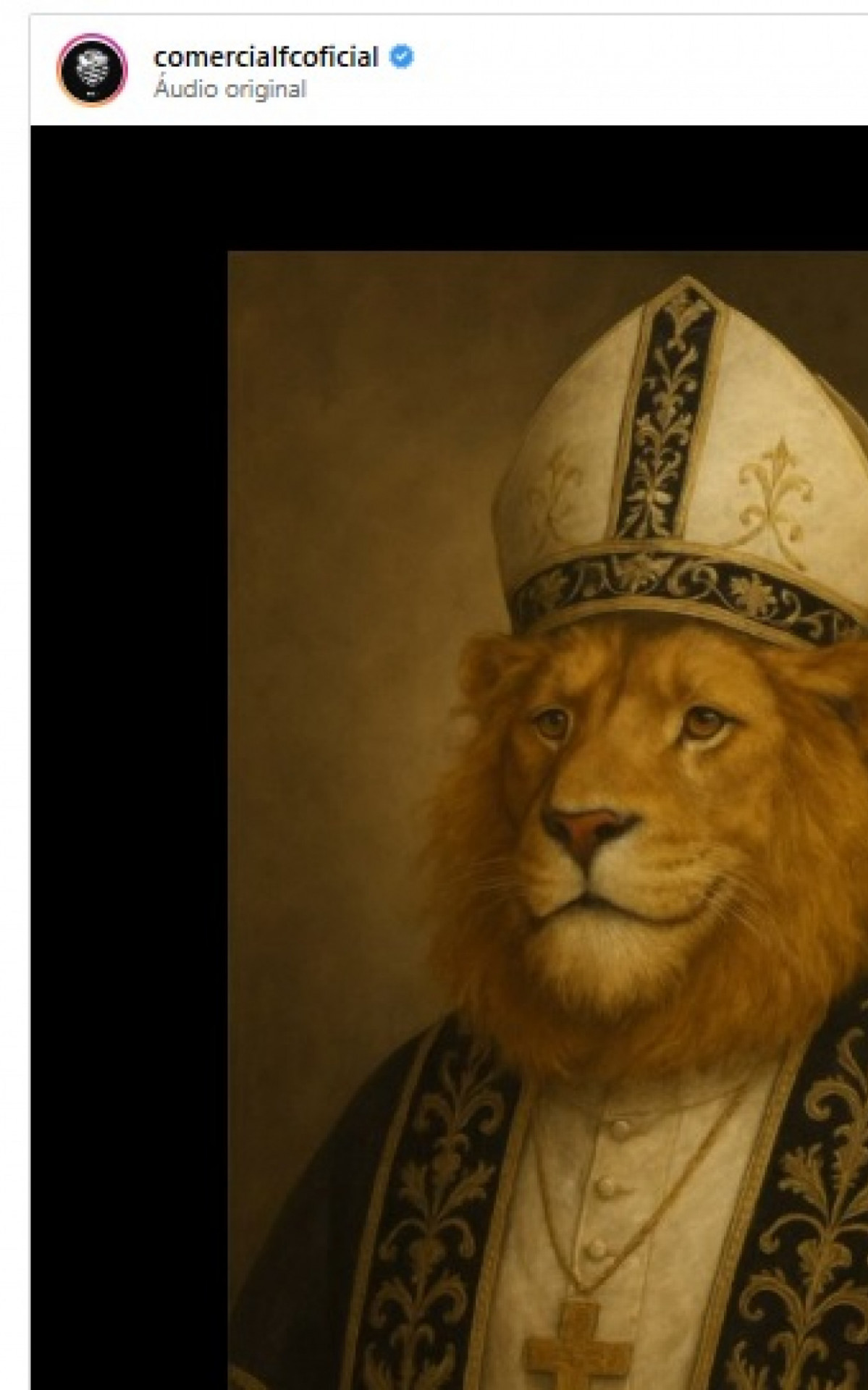 E o Comercial de Ribeirão Preto (SP), que também é Leão, também entrou na brincadeira