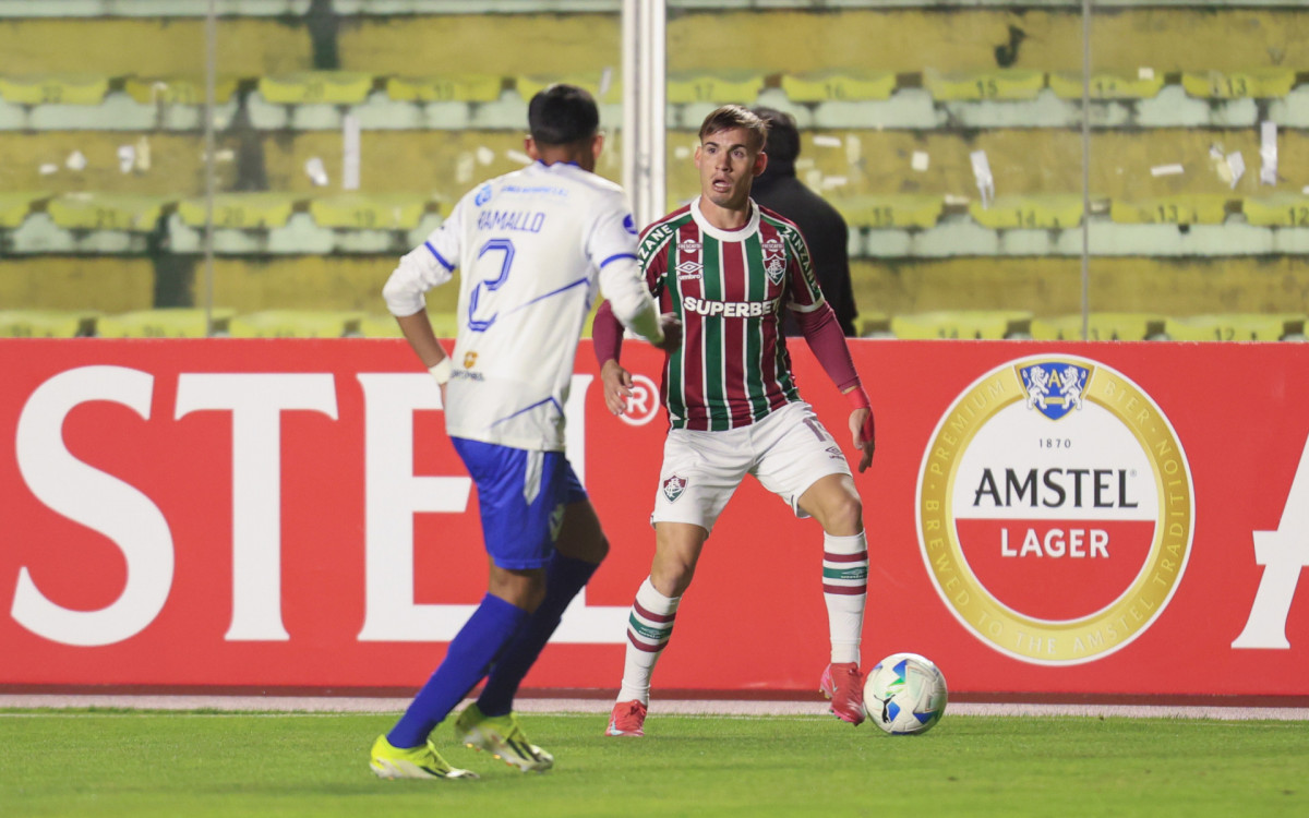 La Paz, Bolívia - 08/05/2025 - Estádio Hernando Siles.
Fluminense enfrenta o San José esta noite pela 4ª rodada da fase de grupos da Copa Sul-Americana 2025.