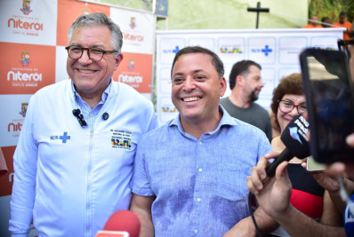 Rodrigo Neves inaugura Maternidade Municipal Alzira Reis, em Charitas, com a presença do ministro da Saúde