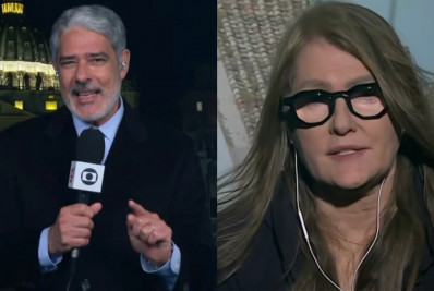 William Bonner esclarece climão com Ilze Scamparini no Jornal Nacional