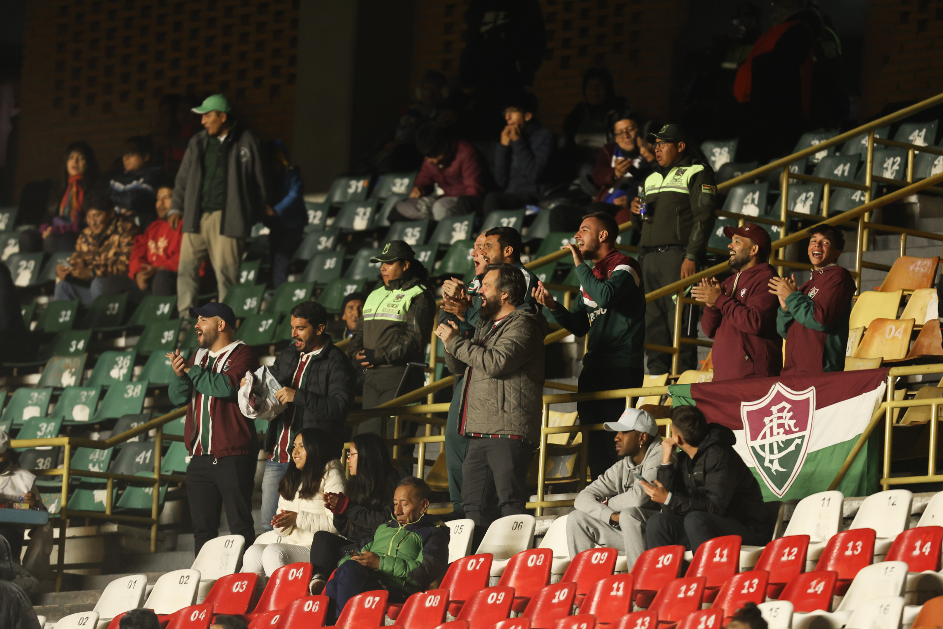 Torcedores do Fluminense marcaram presença na Bolívia - Marcelo Gonçalves / Fluminense FC