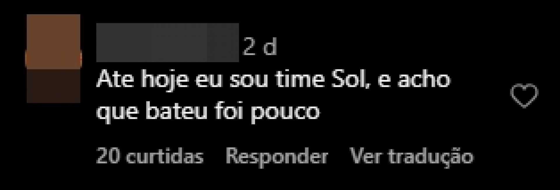 Print tirado de uma página do Instagram - Reprodução/Instagram