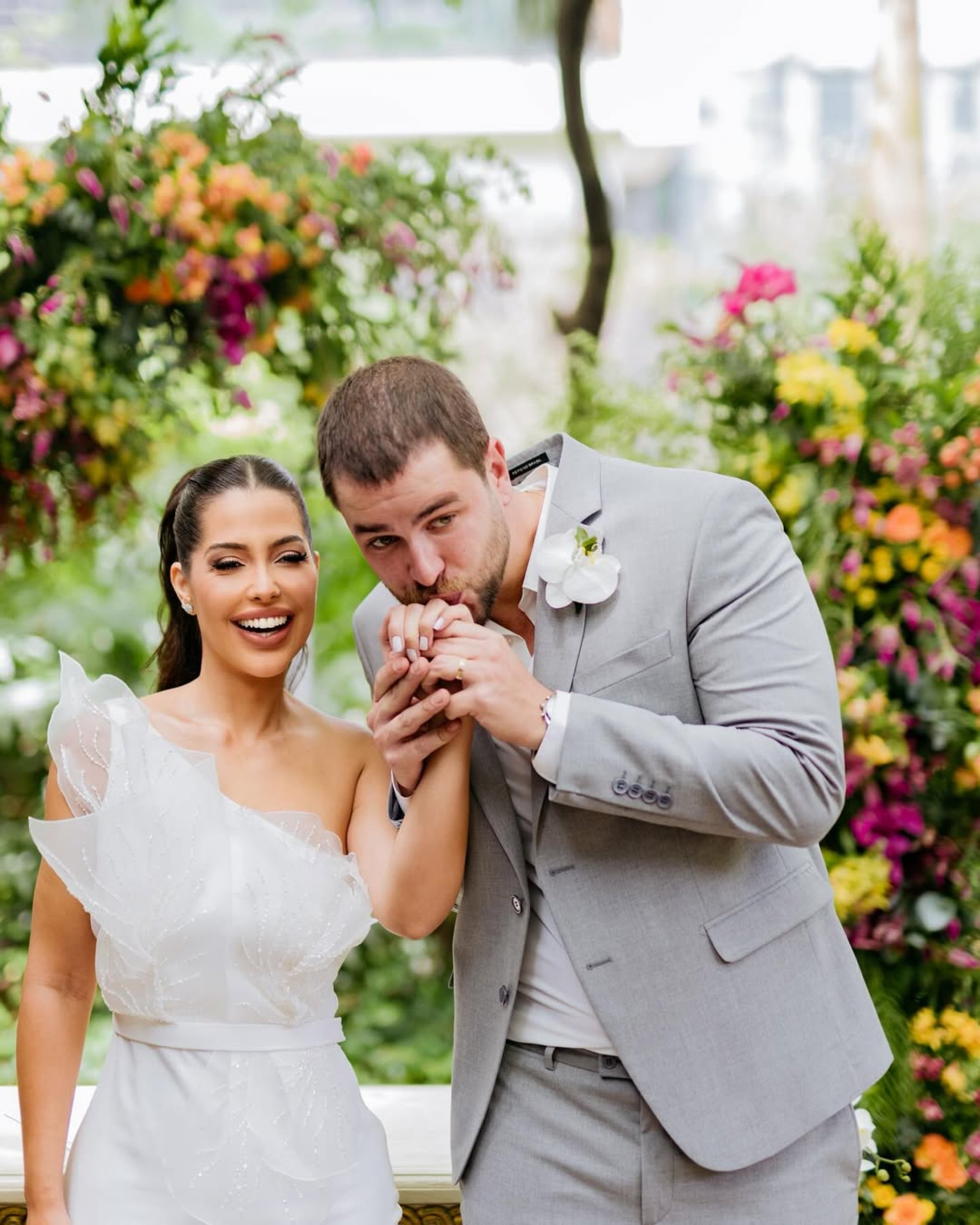 Laís Caldas e Gustavo Marsengo  - Reprodução/Instagram 