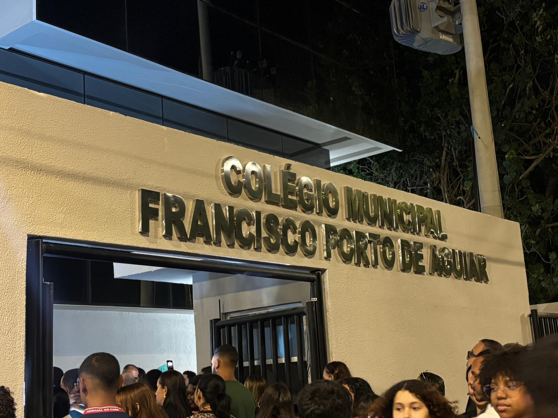 Novo prédio do Colégio Municipal Francisco Porto de Aguiar - Ascom