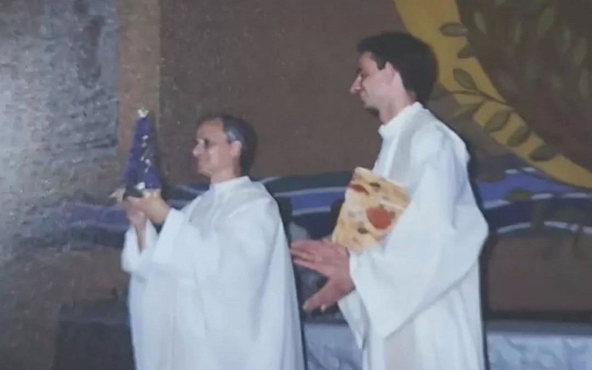 Papa Leão XIV durante visita ao Brasil