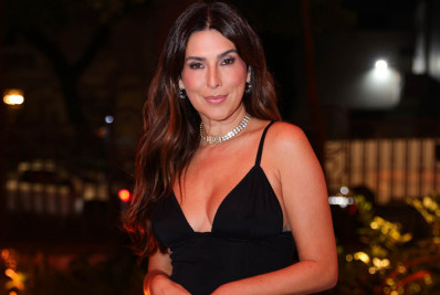 Fernanda Paes Leme e mais famosas vão a evento de moda em São Paulo