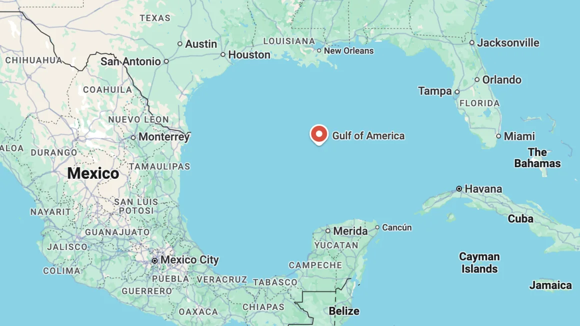 México processa Google por mudar nome do golfo