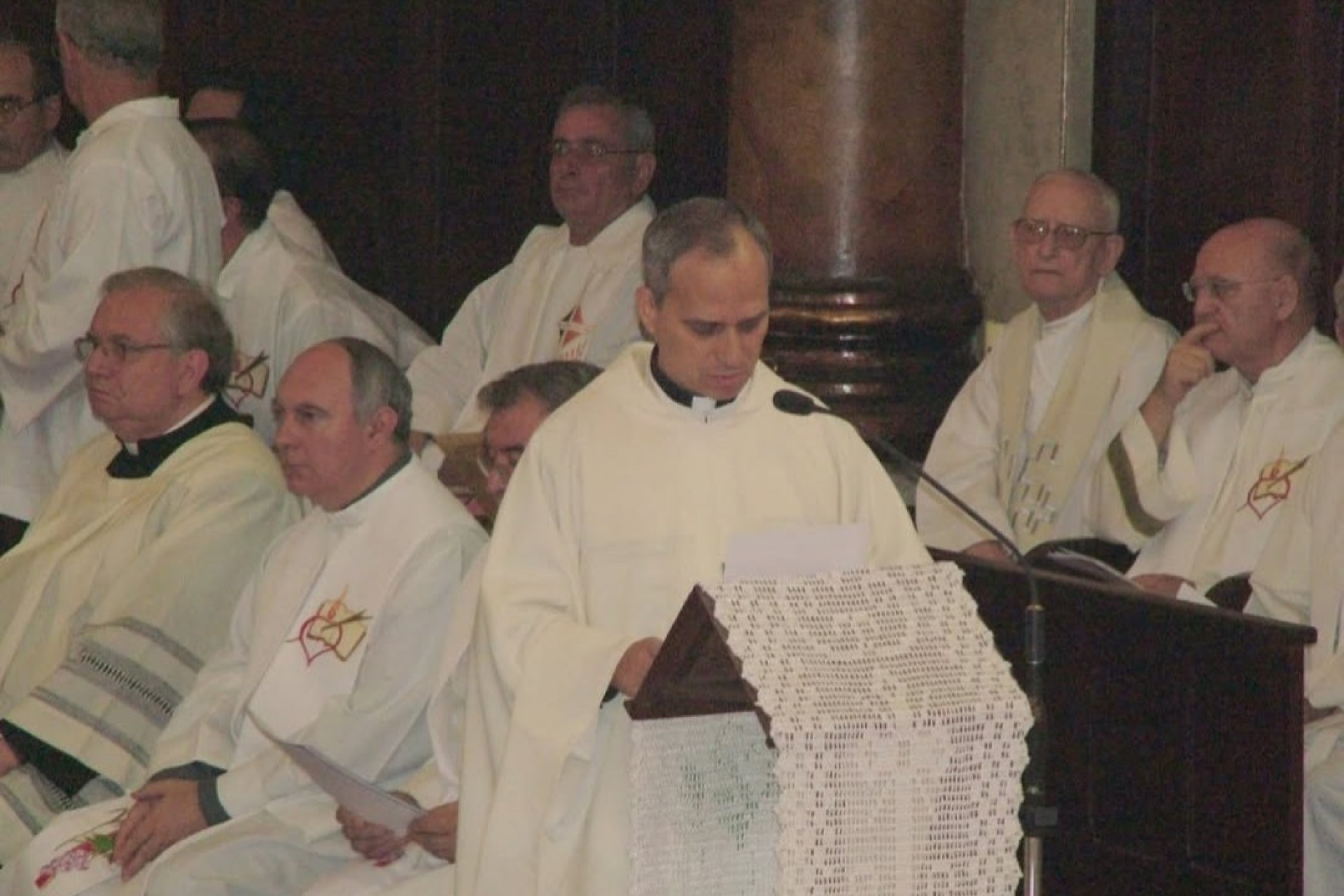 Papa Leão XIV durante visita ao Brasil