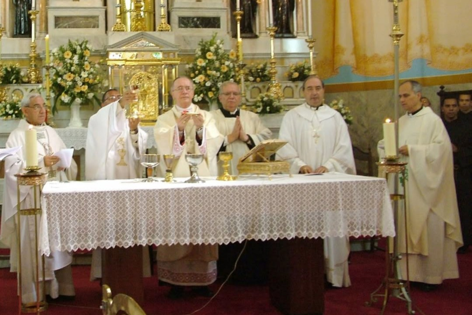 Papa Leão XIV durante visita ao Brasil