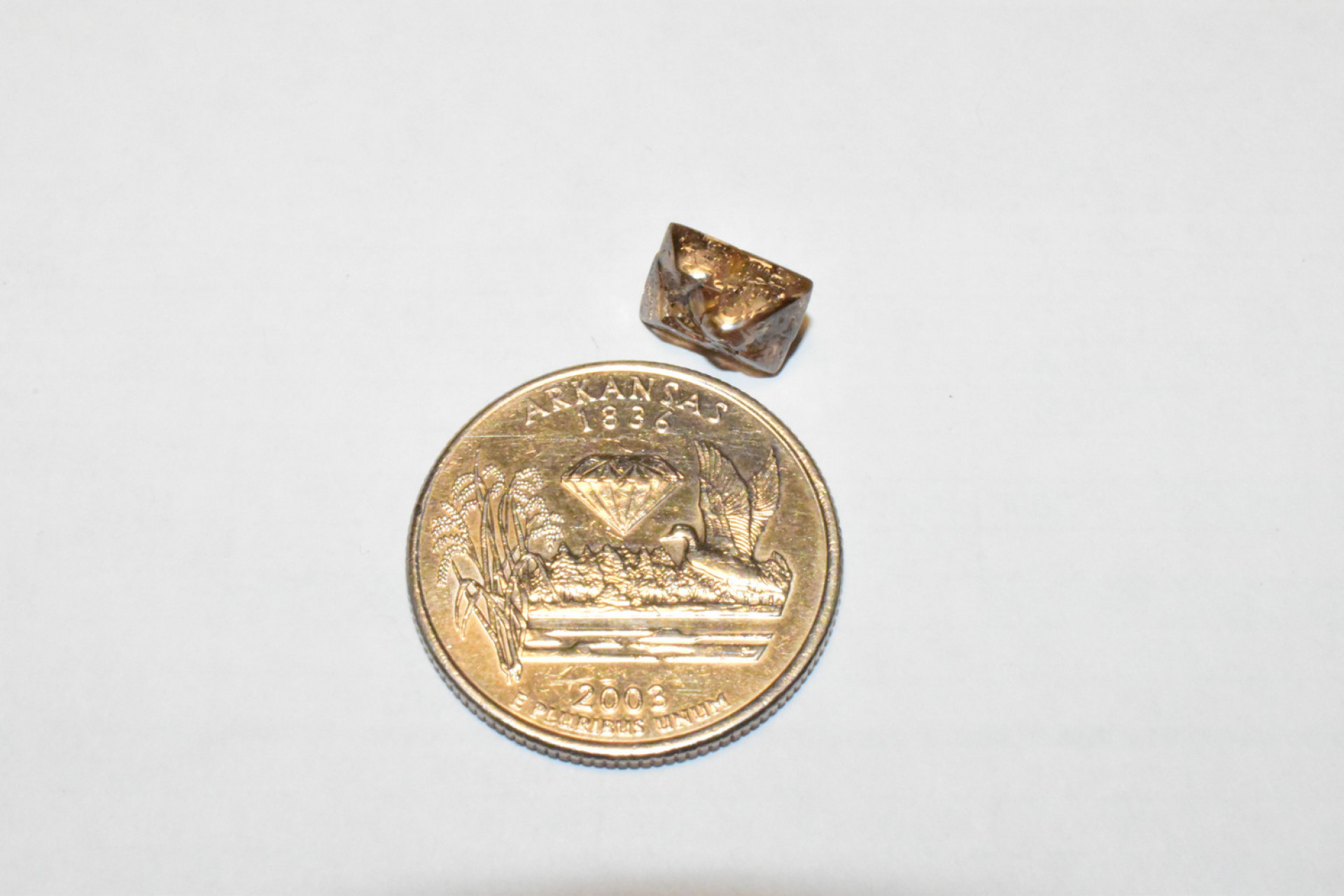 Diamante possui 3,81 quilates - Reprodução/Parque Estadual do Arkansas