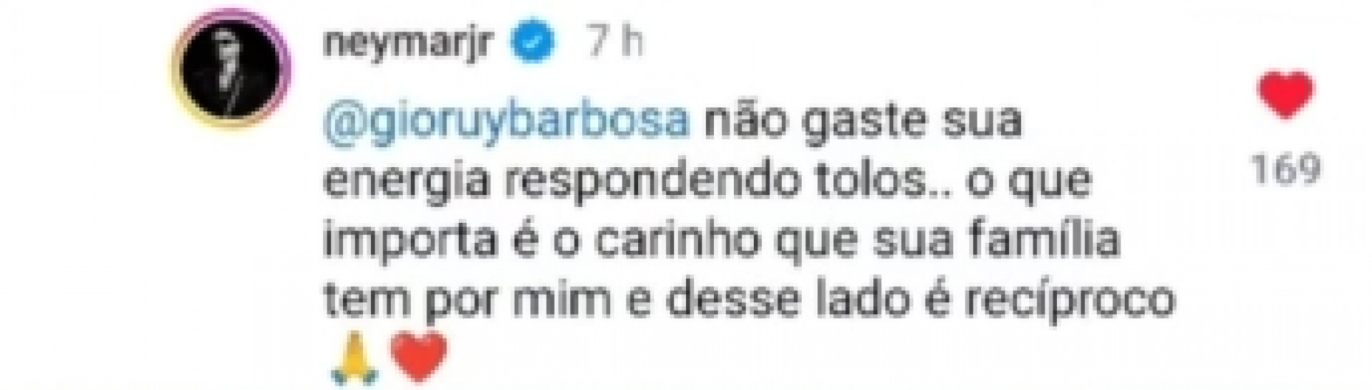 Print tirado de uma página do Instagram - Reprodução/Instagram