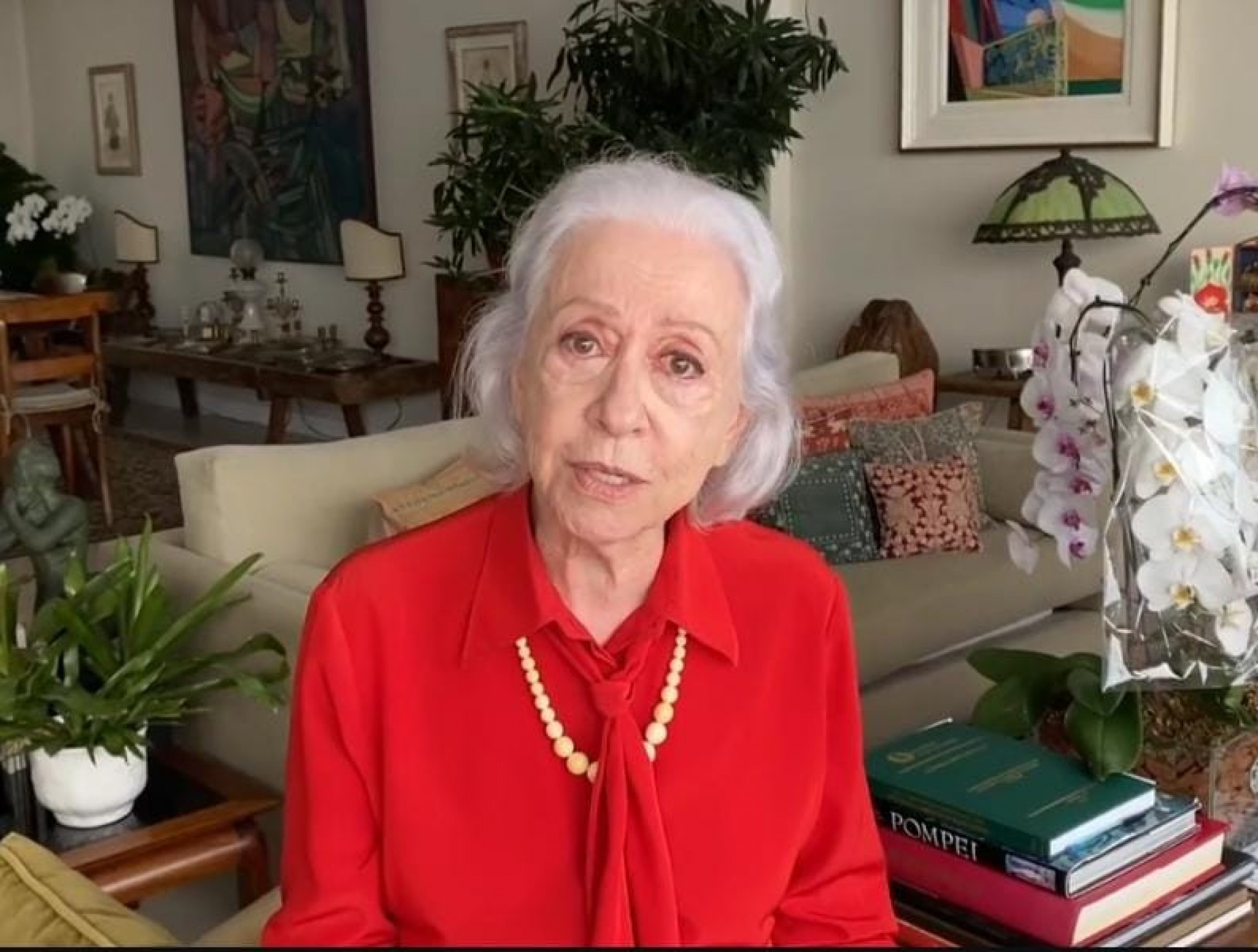 Fernanda Montenegro e mais artistas pedem regulação do streaming - Reprodução de vídeo / Instagram