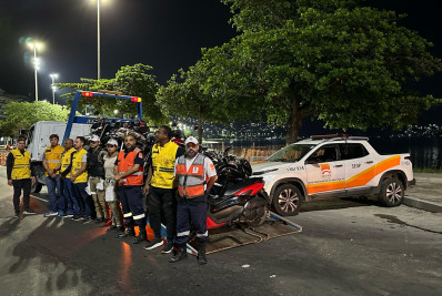 Niterói e PM realizam operação integrada e recolhem dez motos em ação contra rolezinho