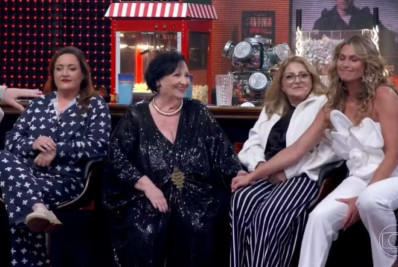 Lívia Andrade faz as pazes com Déa Lúcia e surpreende Luciano Huck