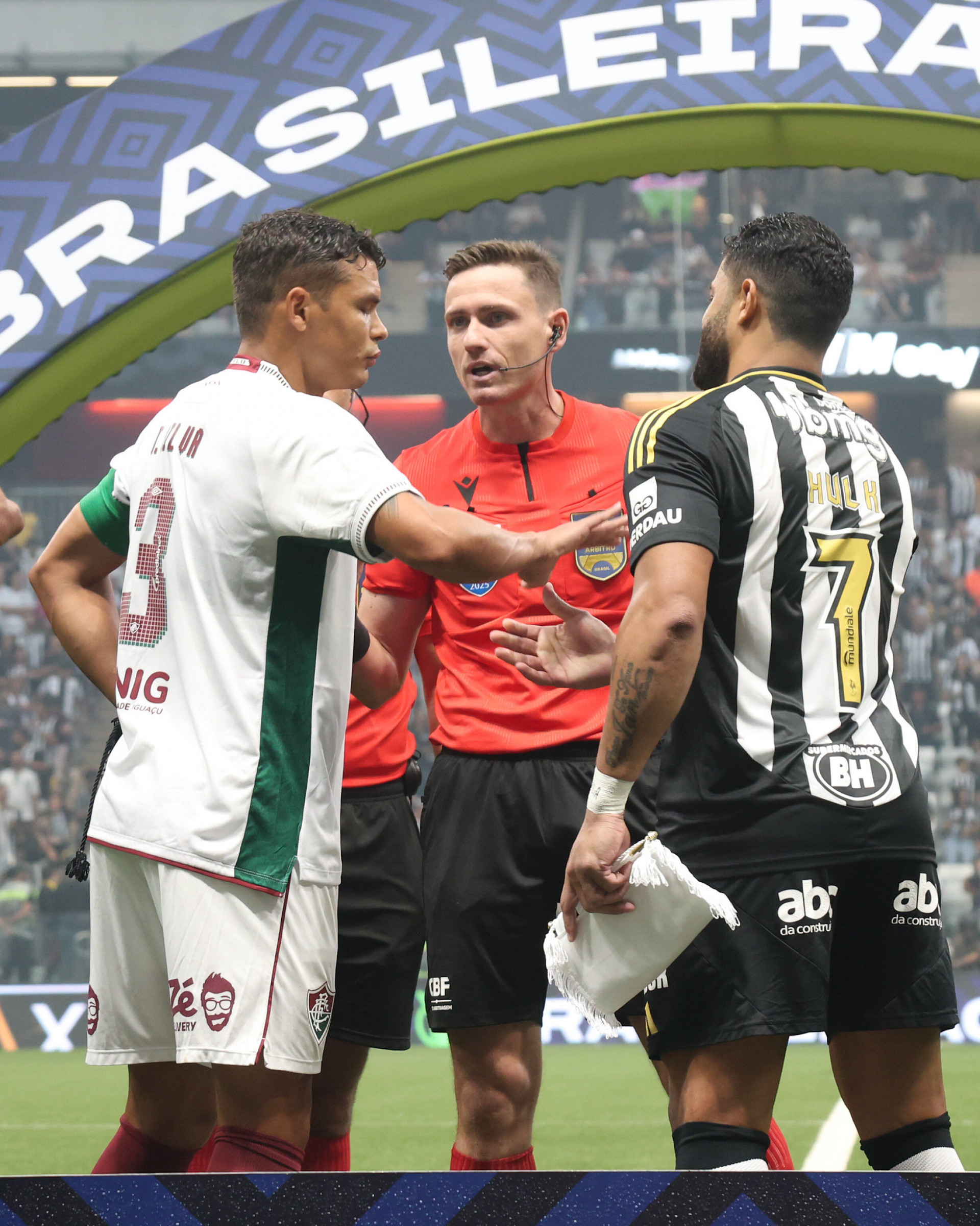 Thiago Silva e Hulk - Flickr/Fluminense