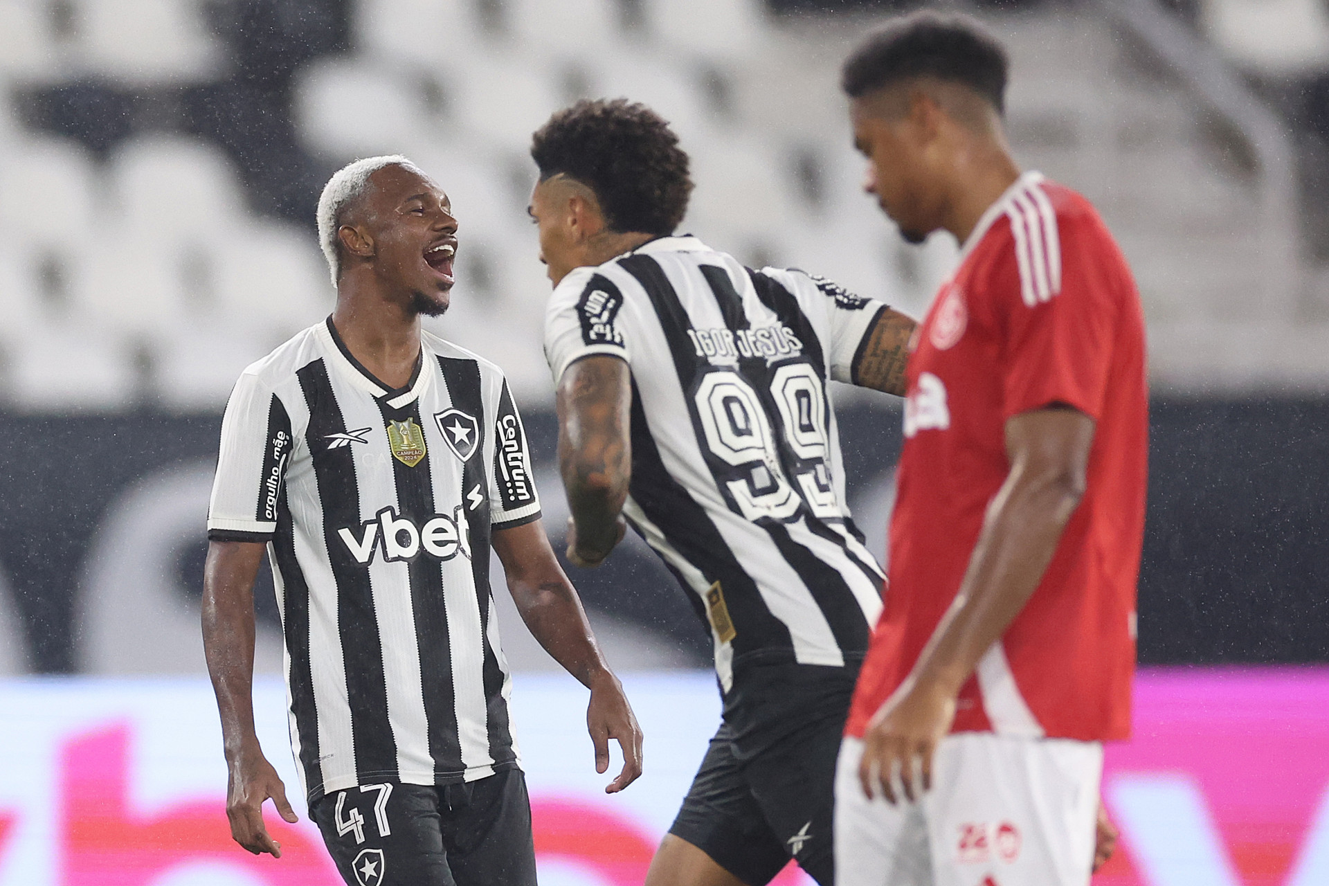  Jesus. Botafogo x Internacional pelo Campeonato Brasileiro no Estadio Nilton Santos. 11 de Maio de 2025, Rio de Janeiro, RJ, Brasil. Foto: Vitor Silva/Botafogo. 
Imagem protegida pela Lei do Direito Autoral Nº 9.610, DE 19 DE FEVEREIRO DE 1998. Sendo proibido qualquer uso comercial, remunerado e manipulacao/alteracao da obra.
 -  Vitor Silva/Botafogo