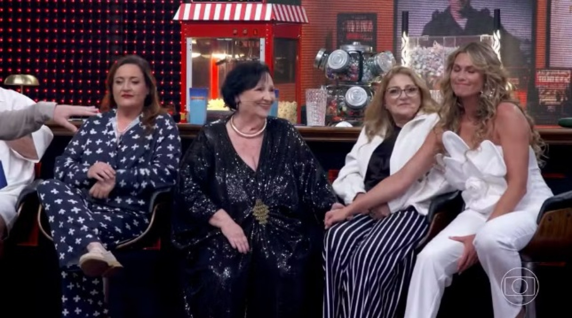 Lívia Andrade explicou desentendimento com Déa Lúcia  - Reprodução/Globo